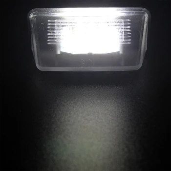 2vnt Skirti Citroen C3, C4, C5, Berlingo M49 M59 Saxo Xsara Picasso Universalus 12V LED Automobilių Skaičius Licencijos Uodegos Plokštelės Šviesos Lemputės