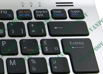 Naujo Nešiojamojo kompiuterio klaviatūra Sony VGN SR SR400 SR140 SR190 SR220 SR240 SR390 PKG -5R1T 5N1T 5S1T 5T1T 5T2T prancūzijos FR AZERTY 148090141