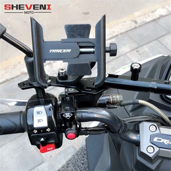 Už YAMAHA BANDOMŲJŲ 900GT BANDOMŲJŲ 700GT 700 900 GT 2018 2019 Motociklo rankenos Mobiliojo Telefono Laikiklis GPS stovas laikiklis