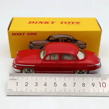 1/43 DeAgostini Dinky toys 547 PL 17 Panhard Raudona Diecast Modelių Auto Automobilis Dovanų Kolekcija