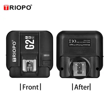TRIOPO G2 2.4 G Wireless Flash Trigger Imtuvu Tinka TRIOPO TR-982III R1 G1800 TR-950II F1-200 Flash