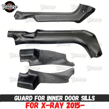 Sargybinių durų slenksčių už Lada X-Ray - ABS plastikas 1 set / 4 vnt apdaila priedai apsaugoti kilimų automobilių stilius paieška
