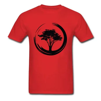 Kvėpavimo Medis T-shirt Pora Rungtynių T Marškinėliai, Unisex Vyrai Moterys Vasarą Atsitiktinis Marškinėlius Medvilnės Om Zen Budizmo Stiliaus Viršūnes