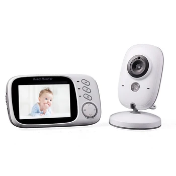 Smart VB603 Belaidžio Video Baby Monitor su 3.2 Colių LCD 2 Garso Kalbėti Naktinio Matymo Priežiūros Saugumo Kameros Babycare