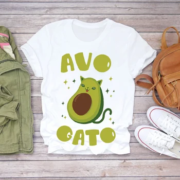 Moterų 2020 m. Vasarą Ananasų Akvarelė Vaisių Mielas Animacinių filmų Lady T-shirts Top Marškinėliai Moteriški Vyriški Grafinis Moterų Tee Marškinėliai