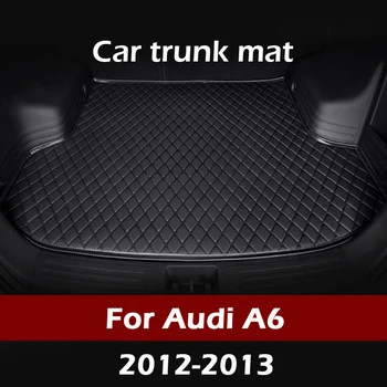 MIDOON Automobilio bagažo skyriaus kilimėlis Audi A6 sedanas 2012 m. 2013 m linijinių krovinių kilimų interjero aksesuarų dangtis