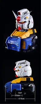 KOMIKSŲ KLUBAS-AKCIJŲ LABX E-MODELIS Gundam modelis 1:35 RX-78-2 Gundam Galva, krūtinė žaislą dovanų veiksmų pav.
