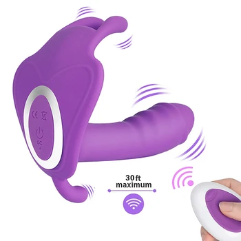 Nešiojami Dildo Vibratorius Moterims Orgazmas Masturbator Kelnaitės G Spot Klitorio Skatinti Nuotolinio Valdymo Kelnaitės Suaugusiųjų Sekso Žaislai