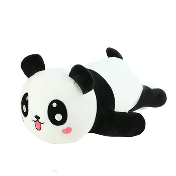 60-100CM Giant Panda Pagalvę Plushies iškamša Žaislas Kawaii Pliušinis Anime Lėlės Valentino Dienos Dovana Žaislai