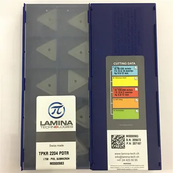 TPKR2204PDTR 30 Originalus LAMINA karbido įterpti su geriausios kokybės 10vnt/lot nemokamas pristatymas
