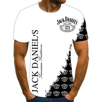 2020 Naujas Vasaros 3D atspausdintas vyriški marškinėliai atsitiktinis trumpas rankovėmis vyriški T-shirt mados hip-hop Juokingi marškinėliai 6XL