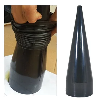 Naujas įrenginys Kūgio formos Įrankis Aukštos kokybės Universalus Ruožas CV Batai Juoda 1pc Patogus Plastiko