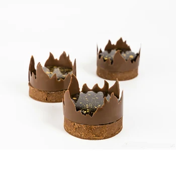 Ugnikalnių Nėrinių Silikoniniai Kilimėliai 3D Vandens Lašo Formos Šokoladas Minkštas Pelėsių 