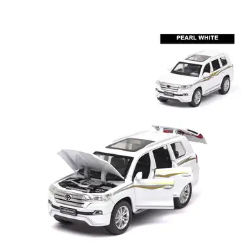 Diecast Žaislas Automobilio Modelis 1:32 Masto Toyota 2019 Land Cruiser 