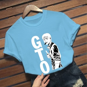 GTO Didis Mokytojas Vyrų, Moterų marškinėliai Atsitiktinis Megztinis Tees Mados Japonija, Anime, Hip-Hop Viršūnės