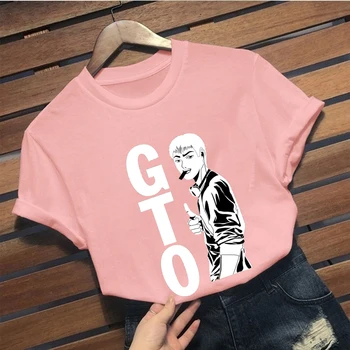 GTO Didis Mokytojas Vyrų, Moterų marškinėliai Atsitiktinis Megztinis Tees Mados Japonija, Anime, Hip-Hop Viršūnės
