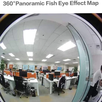 MOOL 360°LED Šviesos Wifi Kamera, 1080P Belaidžio 