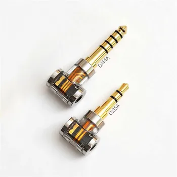 Mini Ausinės Subalansuotas Adapteris 2,5 mm Subalansuotas Kabelį su 3,5 mm Stereo 4.4 mm Subalansuotas Adapteris Ausinės Dalys
