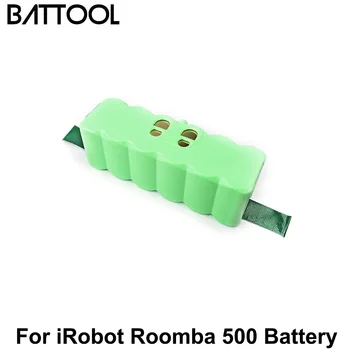 Battool 14,4 V 6400mAh Ličio Baterijos Pakeitimo IRobot Roomba 500 600 700 800 980 Serijos Li-ion Dulkių siurblys Baterija
