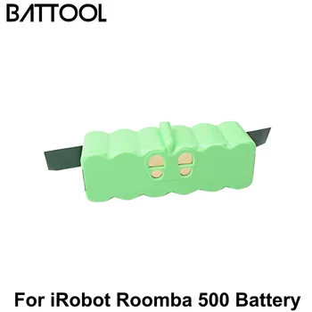 Battool 14,4 V 6400mAh Ličio Baterijos Pakeitimo IRobot Roomba 500 600 700 800 980 Serijos Li-ion Dulkių siurblys Baterija