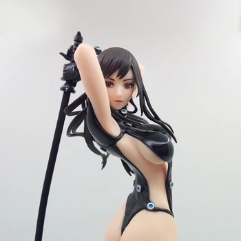 Japonų Anime Simbolių Modelis GANTZ O Shimohira Reika Kardas Ver Seksualus SM Mergaitė 25cm PVC Statulėlės Žaislą Dovanų