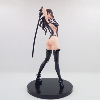 Japonų Anime Simbolių Modelis GANTZ O Shimohira Reika Kardas Ver Seksualus SM Mergaitė 25cm PVC Statulėlės Žaislą Dovanų