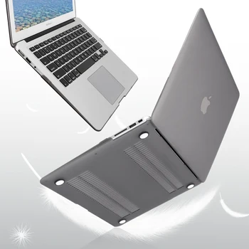 Skirta MacBook Air 13 Case 11 pro retina 12 15 jutiklinis baras Padengti Sunku Matinis Atveju Matinis pusiau permatomas dangtis