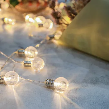 1,5 m 10led LED Lemputė Šviesos Eilutę Baterijos Energijos Vandeniui, Kalėdos, Valentino Diena, Vestuvės Pasakų Žibintai String Namų Puošybai