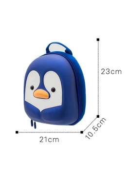 SUPERCUTE mini Penguin kids backpack Amžiaus 1-6 METŲ cool 3D animaciją kuprinė vaikams lengvas ir Minkštas anti-lost vaikai krepšys