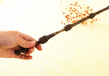 35-40cm Aukščiausios Kokybės Metalo core harri Hermiona Snape Dumbledore Stebuklinga Lazdelė Su Dovanų Dėžutė Cosplay Žaidimas Prop Kolekcijos Žaislas Stick