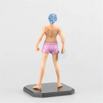 Anime Sidabro Siela Sakata Gintoki Gintama PVC Veiksmų Skaičius, Lėlės Modelio Brinquedos Vaikams, Žaislai Anime Pav 17cm 2 Stilius