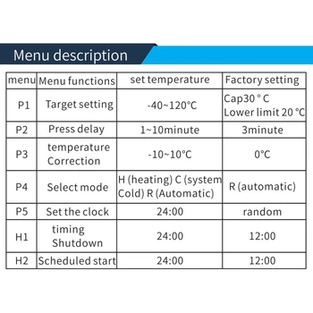 2021 Naujas 110-220V Smart Temperatūros Reguliatorius w Laikmatis Inkubatorius Akvariumas Termostatas