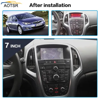IPS Android 8.0 Automobilio radijas Stereo galvos vienetas, OPEL, Vauxhall Holden Astra J 2010-2013 DVD GPS Navigacija Radijo Garso ir Vaizdo Wifi