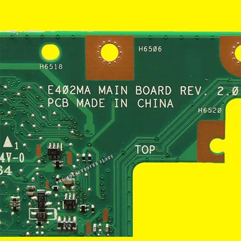 E402MA E502MA Nešiojamojo kompiuterio motininė plokštė, Skirta Asus E402MA E502MA E402M E502M E402 E502 Bandymo originalus mainboard 8G RAM N3540 4 branduolių