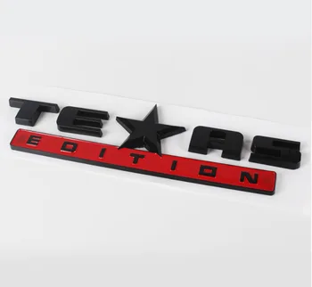 1pcs 3D ABS TEXAS emblema automobilių lipdukai Ženklelis automobilių optikos dėl Jeep Renegade Kompasas 
