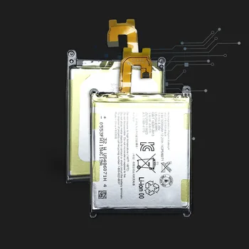Baterija Sony Xperia Z2 L50 L50w Sirius TAIGI-03 D6503 D6502 3200mAh Li-jonų Polimerų Akumuliatoriai LIS1543ERPC