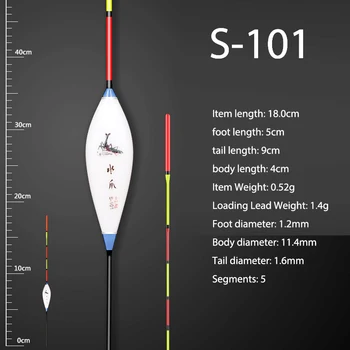3pcs/set Gėlo Vandens Vertikalus Plūduro Composite Nano Žvejybos Plūdės Seklių Vandenų Žuvų Bobber Karpių Žvejybos Įrankis Spręsti Priedai