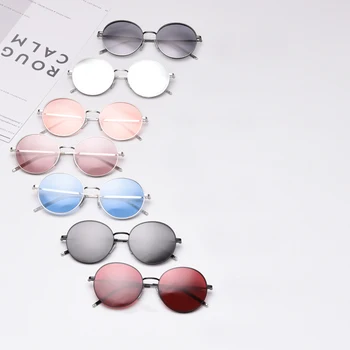 Kachawoo metalo rėmo akiniai nuo saulės vyrams poliarizuota juoda tuščiaviduriai stiliaus apvalus saulės akiniai moterims UV400 aukštos kokybės 2020 tendencijos