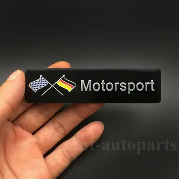 Aliuminio automobilių sporto Vokietijos Vėliava Automobilių šildomos Galinės Emblema Ženklelio Lipdukai Lipdukas