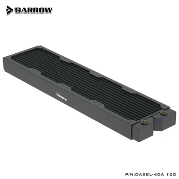 BARROW 40mm Storio Vario 480mm, Radiatorių Kompiuteris Vandens Išleidimo Skysčio Šilumokaitis G1/4 Sriegiu naudoti 12cm Ventiliatoriai