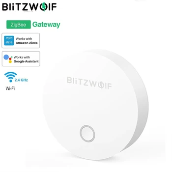 BlitzWolf Smart Home Gateway Hub ZigBee 3.0 Belaidžio Nuotolinio APP Apsaugos Signalizacijos Priimančiosios Suderinama su BlitzWolf Zigbee Smart Home