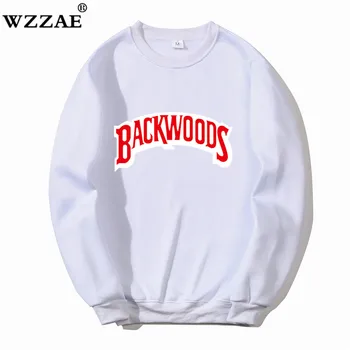 2019 Naujas O-Kaklo Hoodies Streetwear Backwoods Hoodie Palaidinukė Vyrų Mados Rudens-Žiemos Hip-Hop Hoodie Megztiniai Megztinis