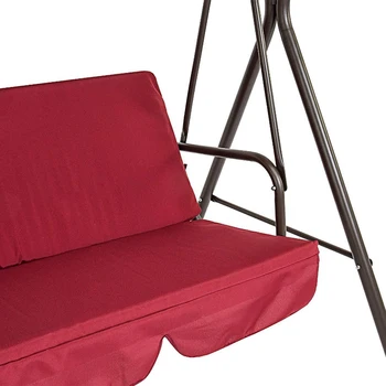 JEYL Terasa Sūpynės Kėdė Padengti 2 Vnt / Komplektas Universalus Sodo Kėdės Dulkėms 3-Vietų Lauko Dangtelis (Raudonas)