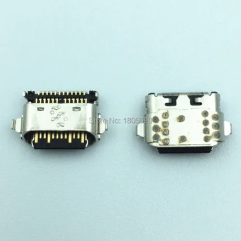 50pcs Micro USB 36pin mini Jungtis, Mobilus Įkrovimo prievadą Motorola Moto G6 G6 plius XT1925 XT1926 Remontas, atsarginės dalys
