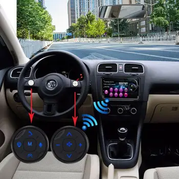 1 Pora Universalus Automobilinis Vairas Valdytojas Muzikos Belaidžio DVD GPS Navigacijos Vairas Radijo Nuotolinio Valdymo Mygtukai