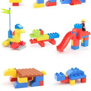 Vaikų Ugdymo Statybinių Blokų Montavimas Nustatyti Berniukų Ir Mergaičių Miesto Baby Vaikų Žaislai Ankstyvojo Lavinimo Žaislai
