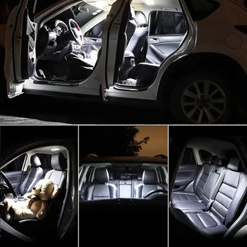12PCs Xenon Baltas Automobilis Led Pakaitinės Lemputės Paketo Komplektas Suzuki grant Vitara 2006-2013 M. Dome Durų Licencijos Žibintai