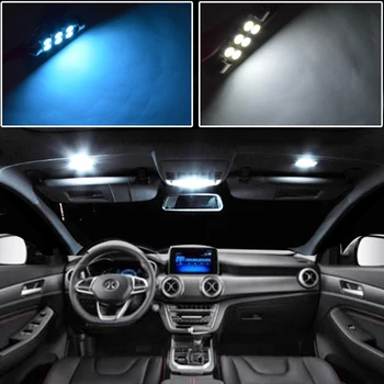 12PCs Xenon Baltas Automobilis Led Pakaitinės Lemputės Paketo Komplektas Suzuki grant Vitara 2006-2013 M. Dome Durų Licencijos Žibintai