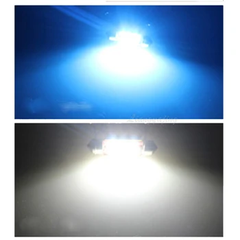 Canbus Klaidų LED Lemputės Automobilių Salono Apšvietimas Rinkinys Žemėlapis Dome Licencijos numerio apšvietimo Lemputės Komplektas Mazda CX3 CX5 CX7 CX9 Balta Mėlyna