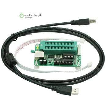 1 set PIC K150 ICSP programuotojas USB mechaninė mikrovaldiklių programavimo plėtros su USB ICSP kabelis